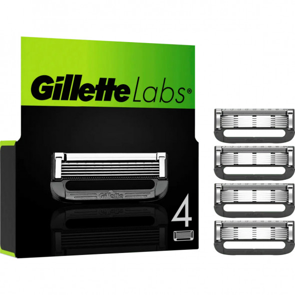 Лезвия для бритвы Gillette Labs, 4 шт. в Курске
