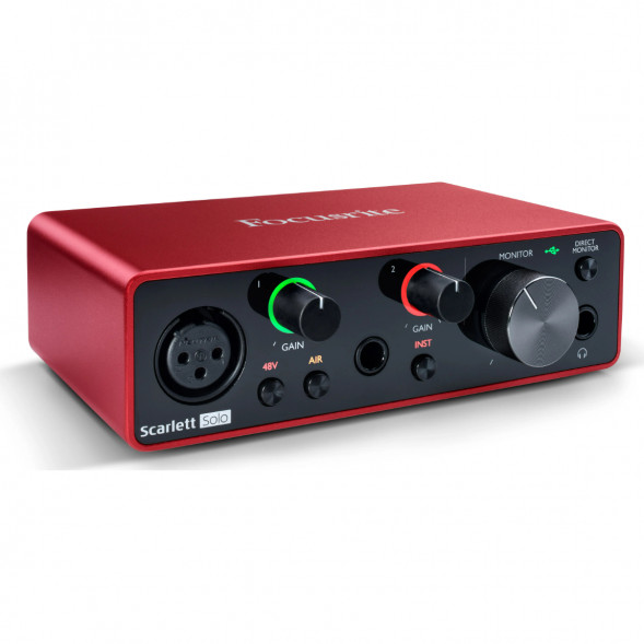 Внешняя звуковая карта FOCUSRITE Scarlett Solo 3rd Gen в Курске