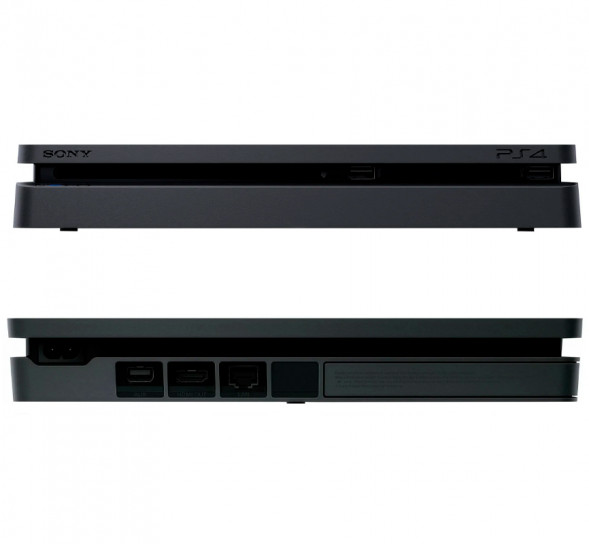 Игровая приставка Sony PlayStation 4 Slim 500 ГБ HDD, черный в Курске