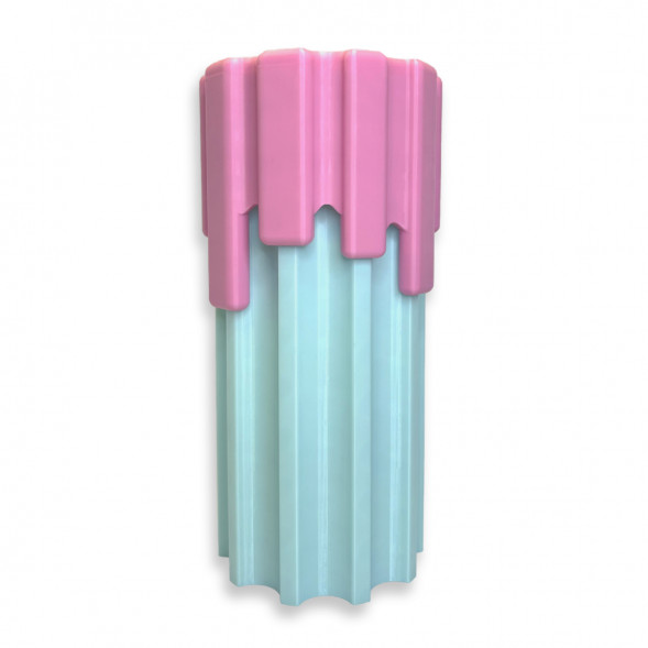 Ваза HatRom Drip, розовый - бирюзовый в Курске