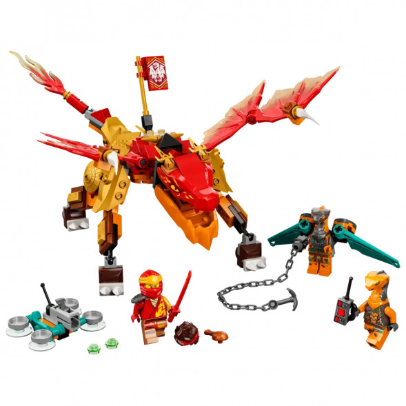 Конструктор LEGO Ninjago 71762 Огненный дракон ЭВО Кая в Курске