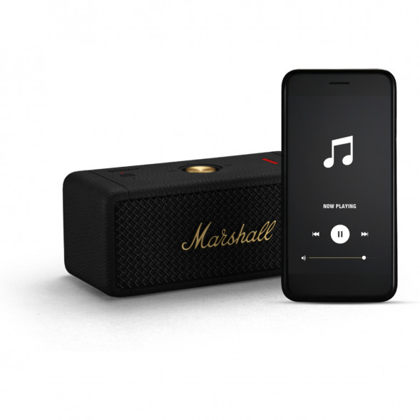 Портативная акустика Marshall Emberton II, 20 Вт, Black/Brass в Курске