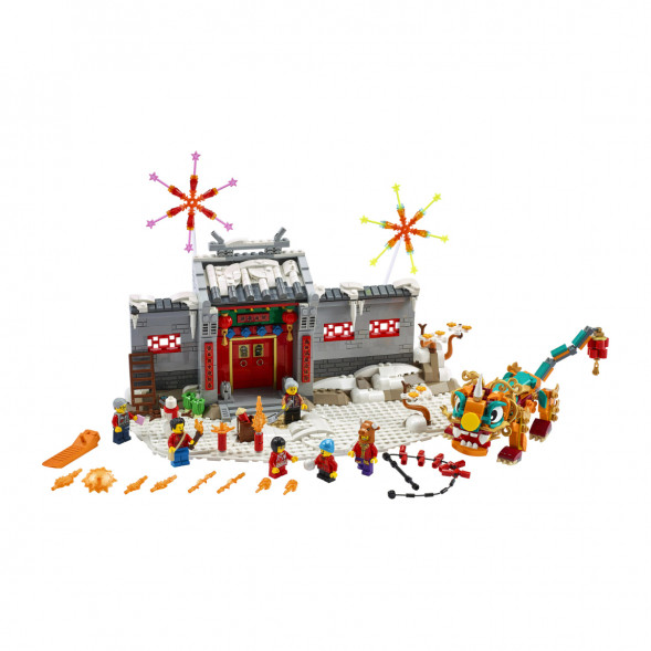 Конструктор LEGO Chinese New Year 80106 Легенда о Няне в Курске