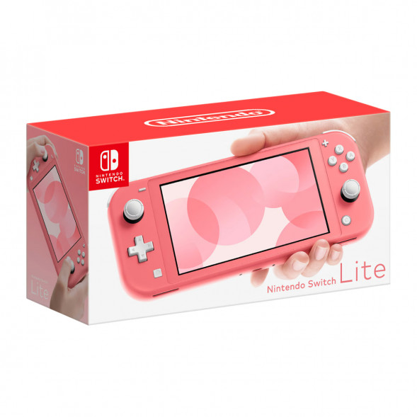 Игровая приставка Nintendo Switch Lite 32 ГБ, коралловый в Курске
