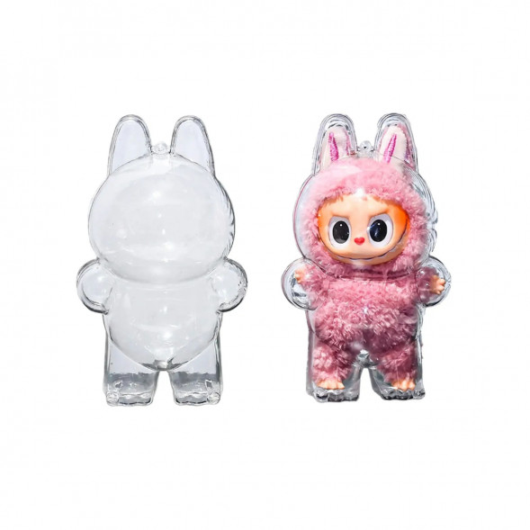 Защитный чехол Pop Mart Labubu Case Clear Acrylic Protective Display Box for V1 в Курске