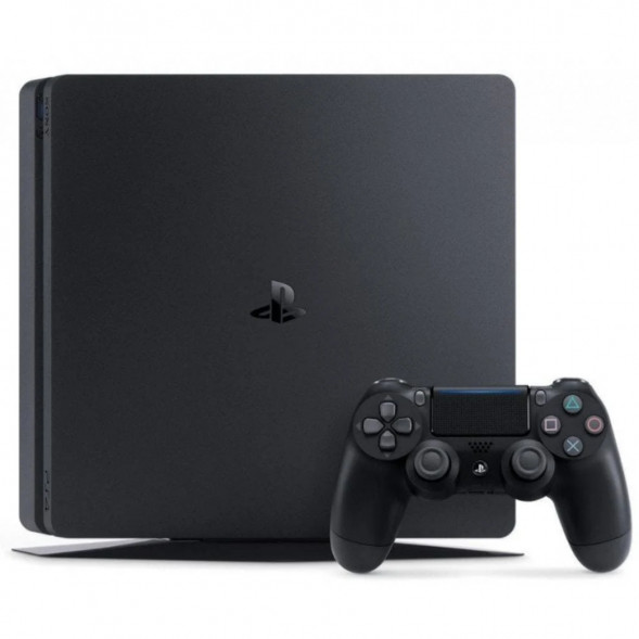 Игровая приставка Sony PlayStation 4 Slim 1TB black в Курске