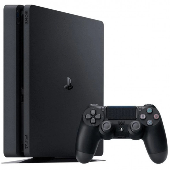 Игровая приставка Sony PlayStation 4 Slim 1TB black в Курске