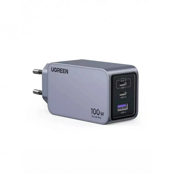 Сетевое зарядное устройство Ugreen GaN 100W USB-A + 2USB-C в Курске
