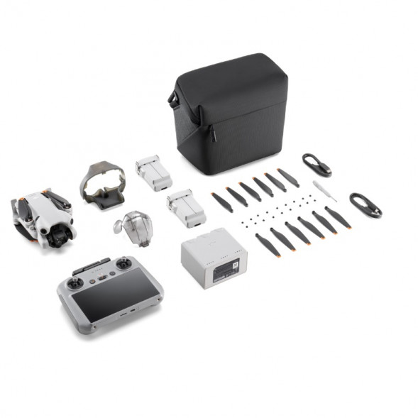 Квадрокоптер DJI Mini 4 Pro Fly More Combo Plus с пультом DJI RC2 в Курске