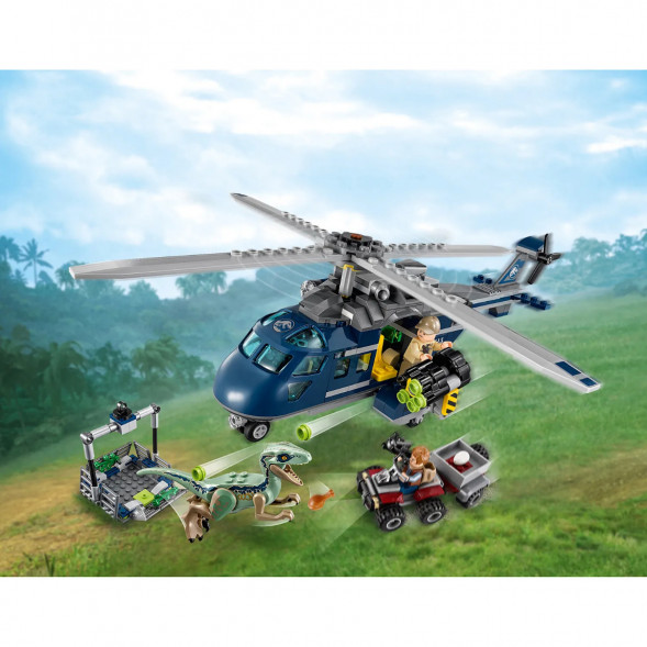 Конструктор LEGO Jurassic World 75928 Погоня за Блю на вертолёте  в Курске