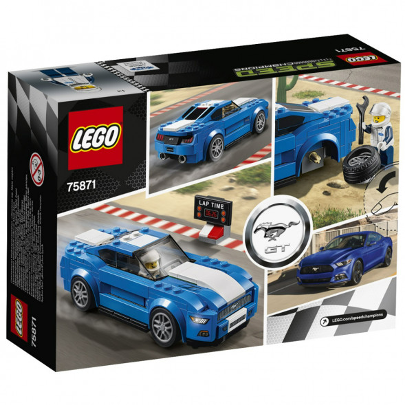 Конструктор LEGO Speed Champions 75871 Ford Mustang GT в Курске