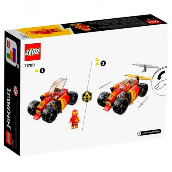 Конструктор LEGO Ninjago 71780 Гоночный автомобиль ниндзя Кая в Курске