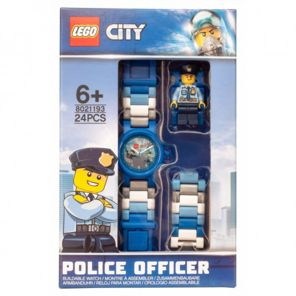 Часы LEGO City 8021193 City «Policeman» с минифигуркой в Курске