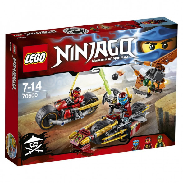 Конструктор LEGO Ninjago 70600 Погоня на мотоциклах в Курске
