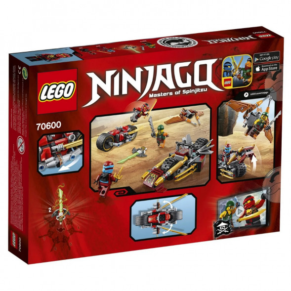 Конструктор LEGO Ninjago 70600 Погоня на мотоциклах в Курске