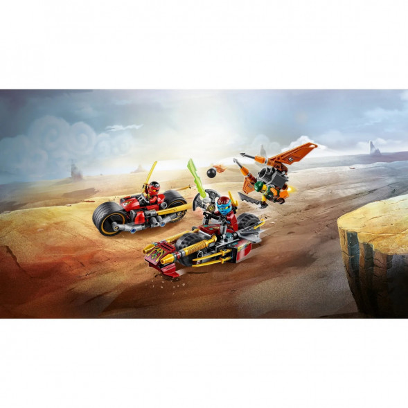 Конструктор LEGO Ninjago 70600 Погоня на мотоциклах в Курске