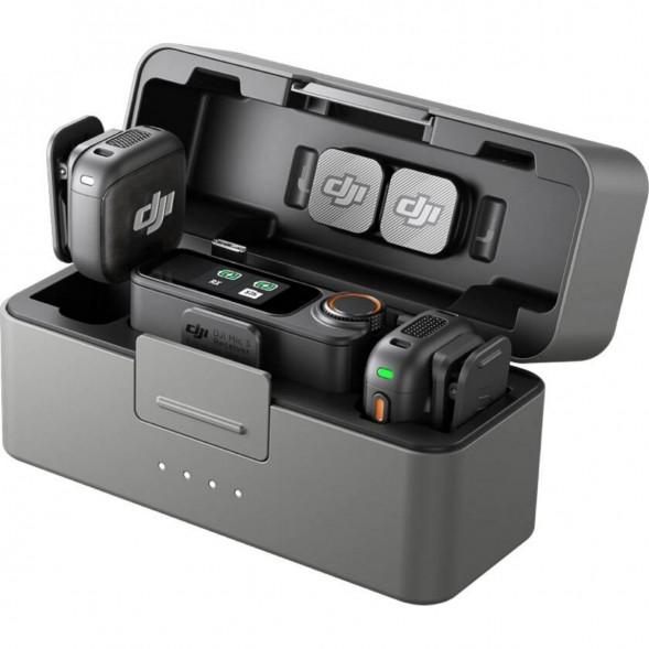 Беспроводной микрофон DJI Mic 3 (2 TX + 1 RX + Charging Case) в Курске