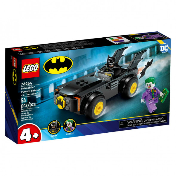 Конструктор LEGO Super Heroes 76264 Погоня на Бэтмобиле: Бэтмен против Джокера в Курске