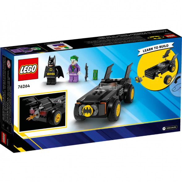 Конструктор LEGO Super Heroes 76264 Погоня на Бэтмобиле: Бэтмен против Джокера в Курске