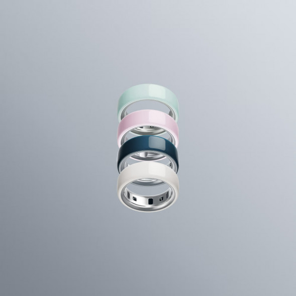 Умное кольцо Oura Ring 4 Ceramic (размер 15), Облако/Cloud в Курске