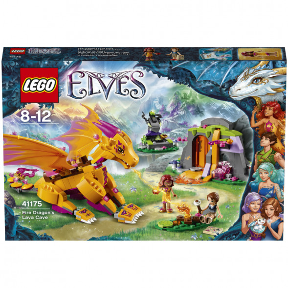 Конструктор LEGO Elves 41175 Лавовая пещера дракона огня в Курске