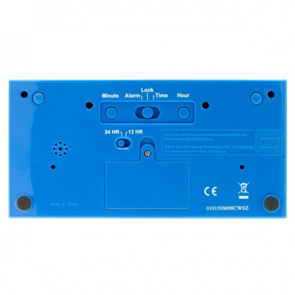 Будильник LEGO 9002151 Кирпичик, синий в Курске