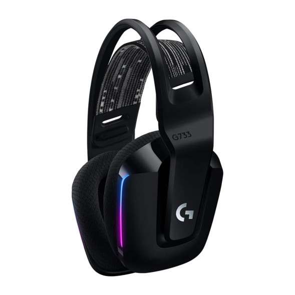 Игровая гарнитура Logitech G733 RGB Lightspeed Wireless, черный в Курске