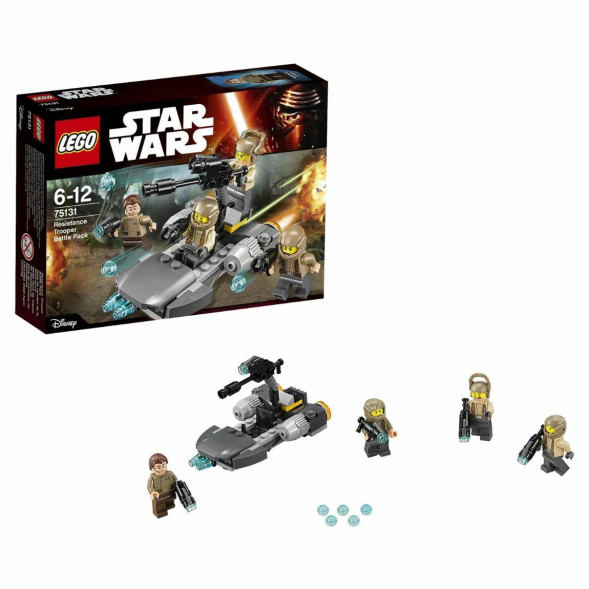 Конструктор LEGO Star Wars 75131 Боевой набор Сопротивления в Курске