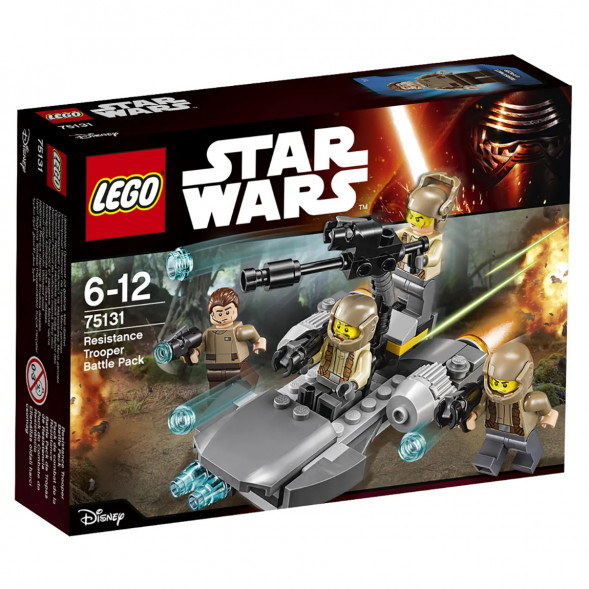 Конструктор LEGO Star Wars 75131 Боевой набор Сопротивления в Курске