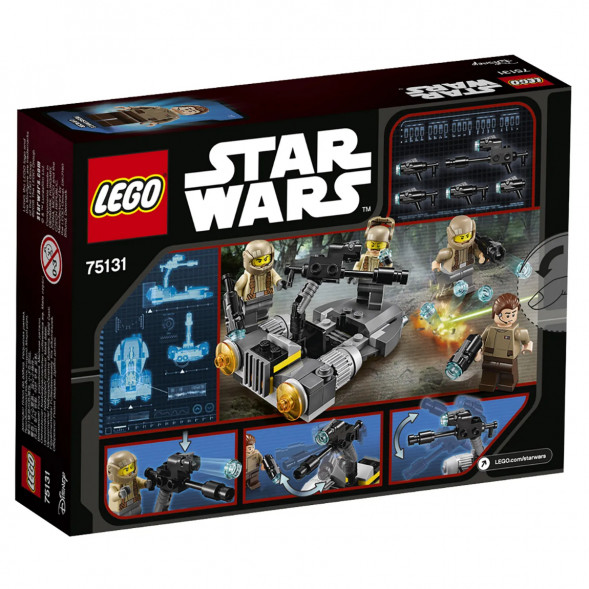 Конструктор LEGO Star Wars 75131 Боевой набор Сопротивления в Курске