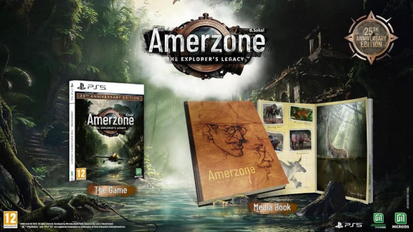 Игра Amerzone: The Explorer&amp;#039;s Legacy. 25th Anniversary Edition [PS5, русские субтитры] в Курске
