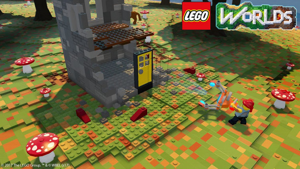 Игра LEGO Worlds [Nintendo Switch, русская версия] в Курске