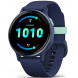 Умные часы Garmin Vivoactive 5, синие с металлически-синим безелем и силиконовым ремешком 010-02862-12 в Курске