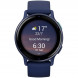 Умные часы Garmin Vivoactive 5, синие с металлически-синим безелем и силиконовым ремешком 010-02862-12 в Курске