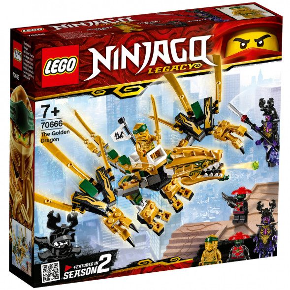 Конструктор LEGO Ninjago 70666 Золотой Дракон в Курске
