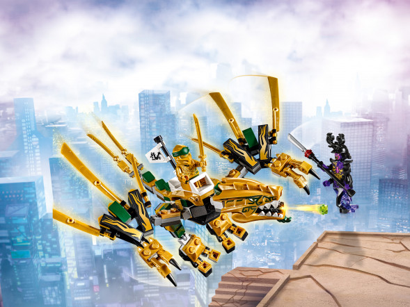 Конструктор LEGO Ninjago 70666 Золотой Дракон в Курске