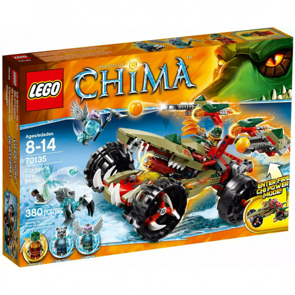 Конструктор LEGO Legends of Chima 70135 Огненный Страйкер Краггера в Курске
