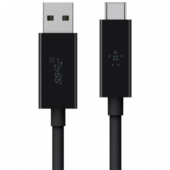 Кабель Belkin USB-A – USB-C 3.1 Gen 2 - cable, 1 м, черный в Курске