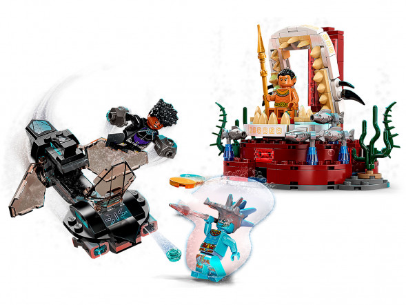 Конструктор LEGO Super Heroes 76213 Тронный зал короля Нэмора в Курске