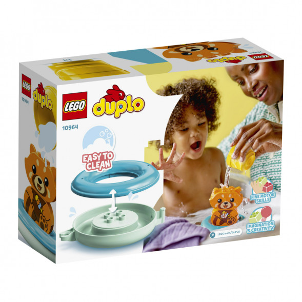 Конструктор LEGO DUPLO 10964 Приключения в ванной: Красная панда на плоту в Курске
