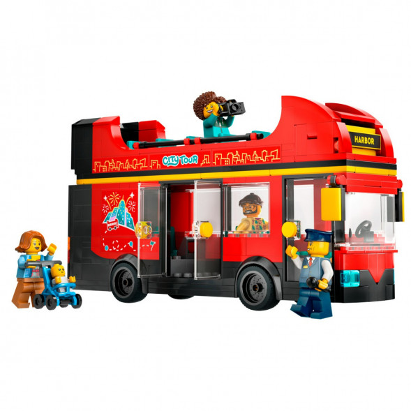 Конструктор LEGO City 60407 Красный двухэтажный экскурсионный автобус в Курске