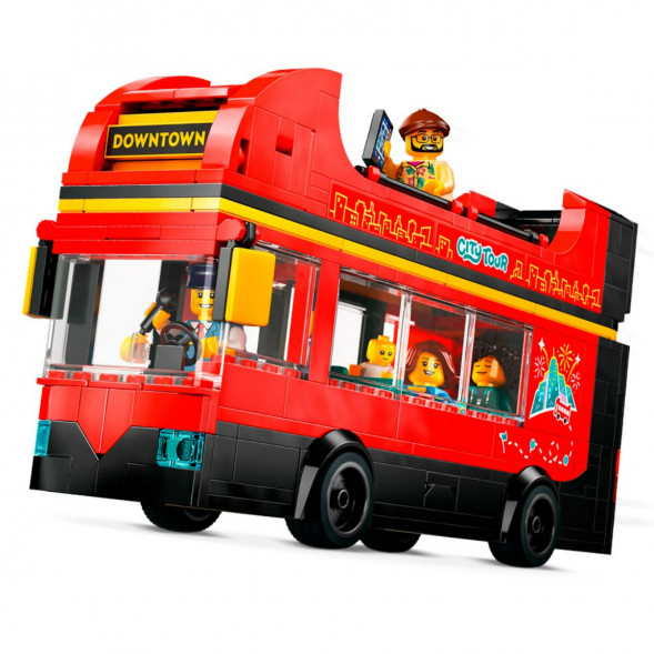 Конструктор LEGO City 60407 Красный двухэтажный экскурсионный автобус в Курске