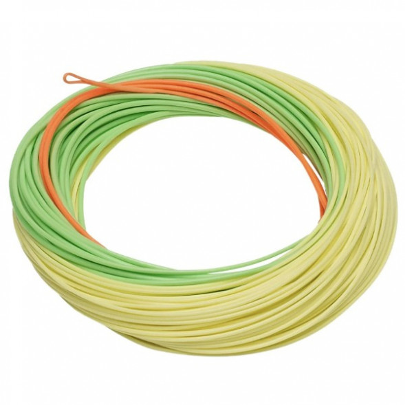 Леска RIO Elite Stillwater Floater WF7F, Orange/Green/Yellow в Курске