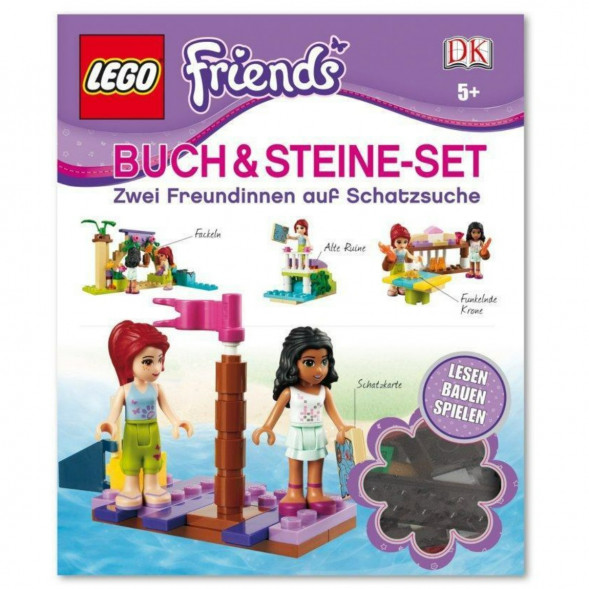 Книга и набор кубиков LEGO Friends Buch &amp;amp; Steine-Set Zwei Freundinnen auf Schatzsuche в Курске