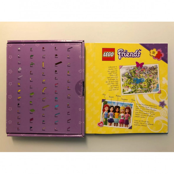 Книга и набор кубиков LEGO Friends Buch &amp;amp; Steine-Set Zwei Freundinnen auf Schatzsuche в Курске