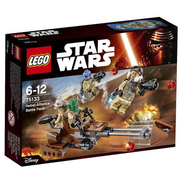 Конструктор LEGO Star Wars 75133 Боевой набор Повстанцев в Курске