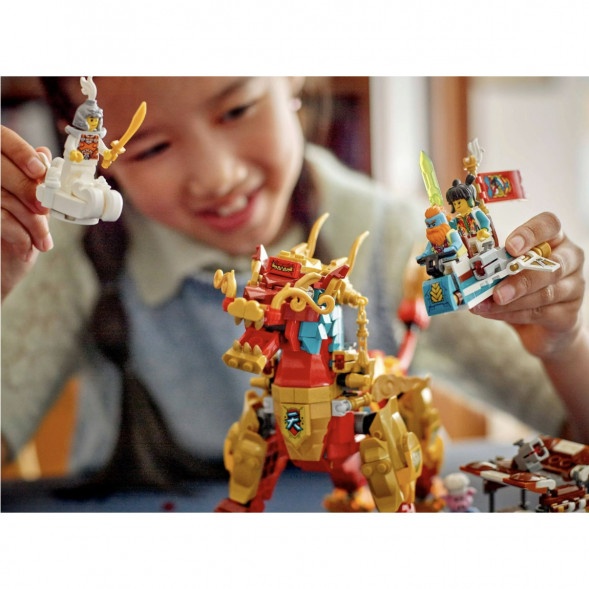 Конструктор LEGO Monkie Kid 80066 Мифическое существо Цилинь в Курске