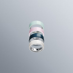 Умное кольцо Oura Ring 4 Ceramic (размер 6), Темная ночь/Midnight
