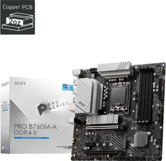 Материнская плата MSI PRO B760M-A DDR4 II в Курске