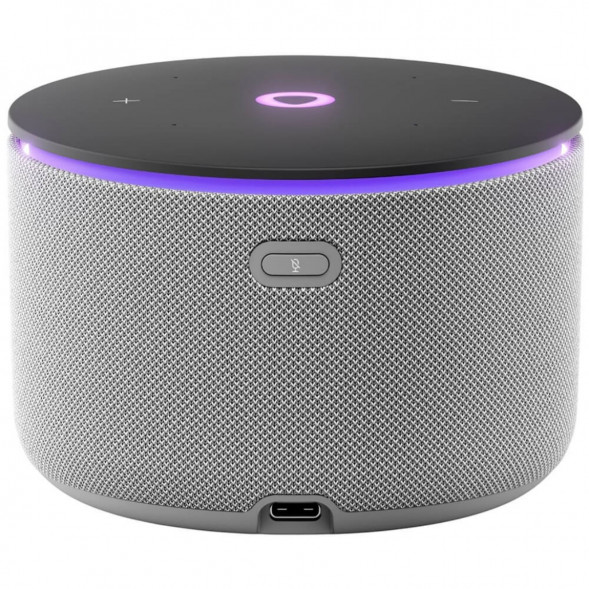 Умная колонка Яндекс Станция Мини 3 Про с Алисой с Zigbee, серый в Курске